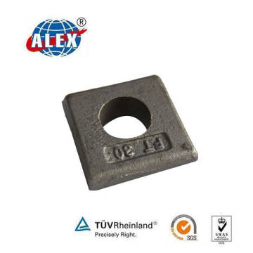 Plain Oiled Kpo Type Rail Clamp for Railway Fastening